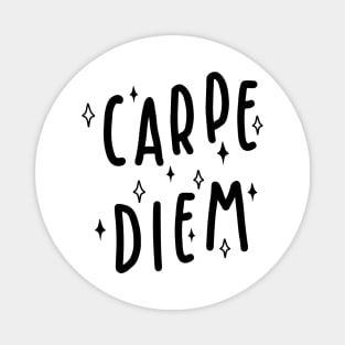 Carpe Diem (black) Magnet